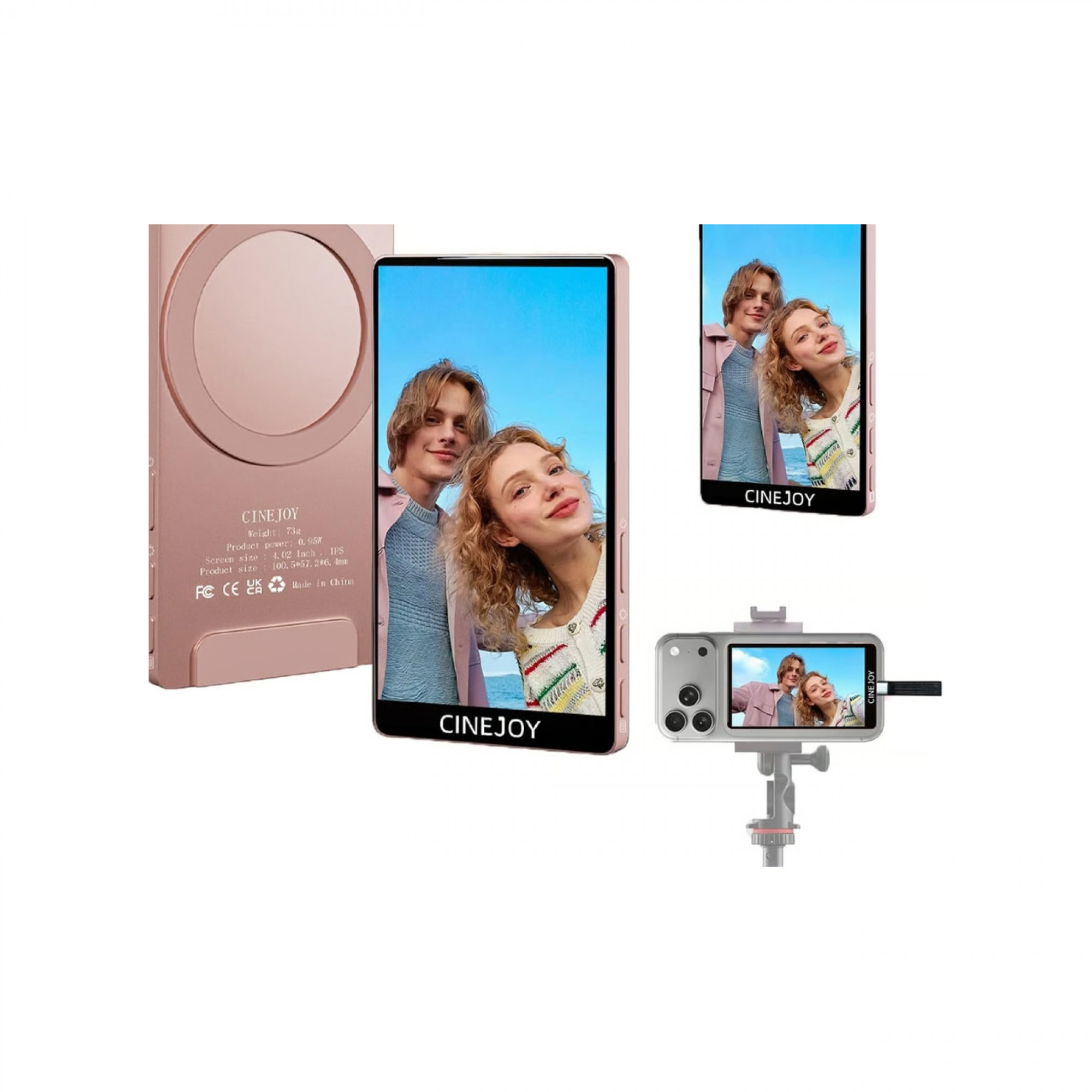 Магнитный селфи-монитор для iPhone CineJoy M2